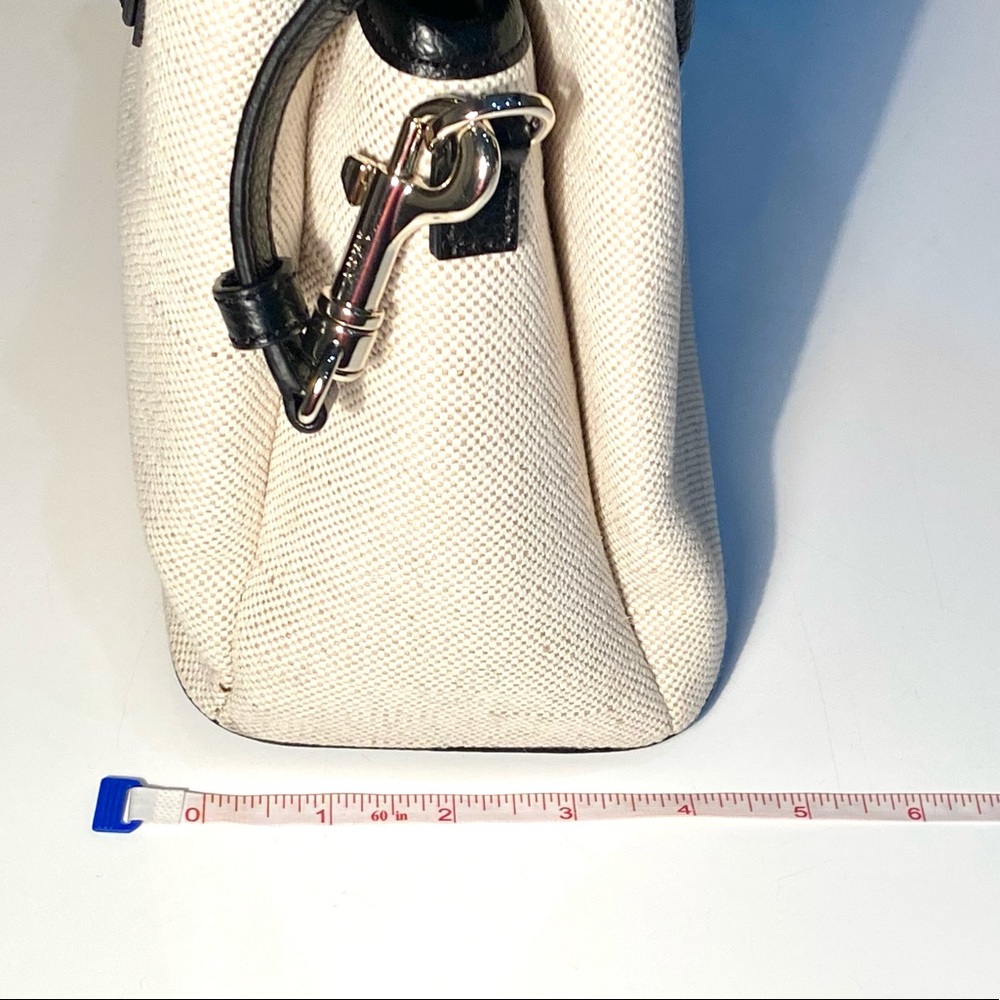 New DKNY Hutton Canvas Satchel Bag with Shoulder Strap (Store Return) - Picture 16 of 16